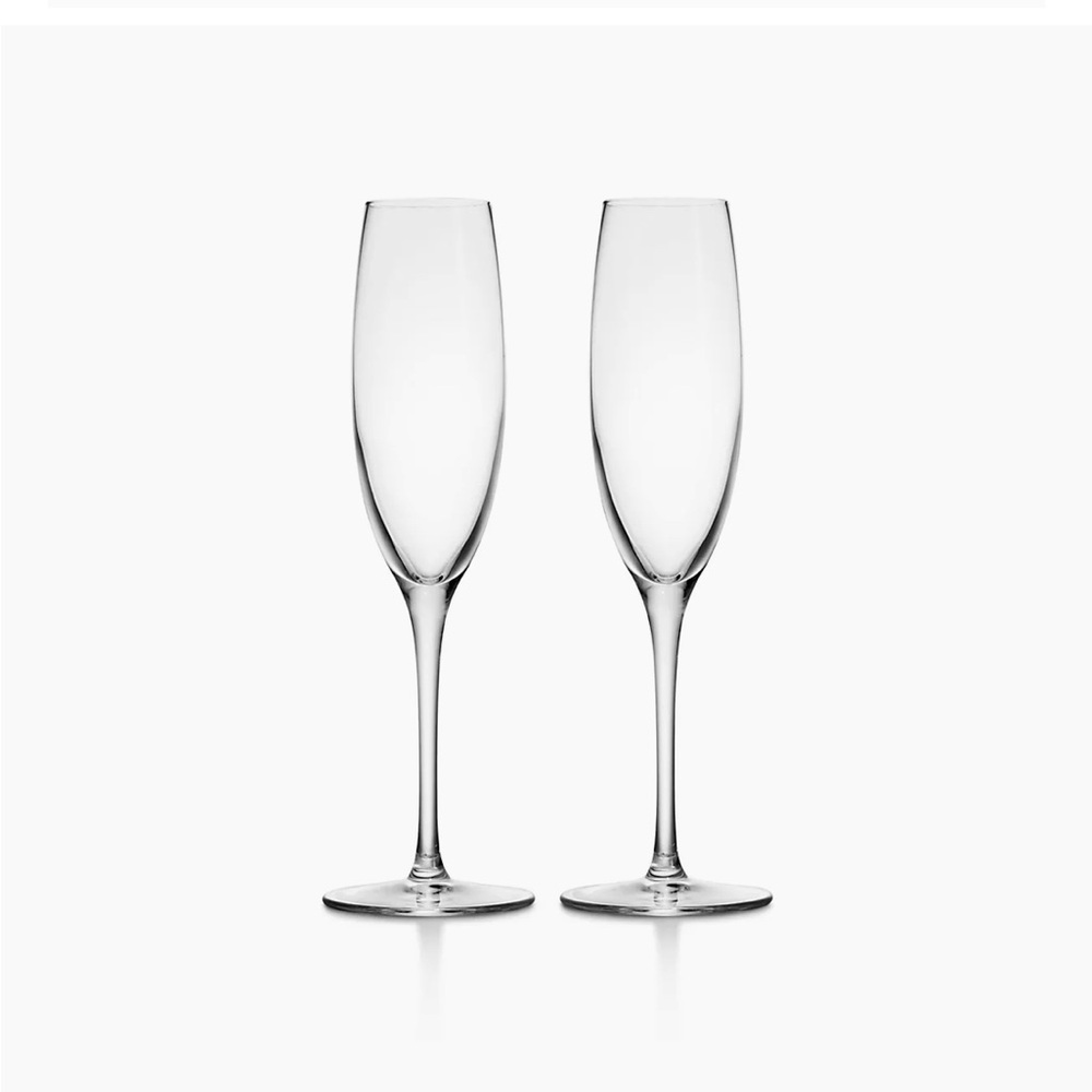Brand new in box Tiffany & Co champagne flutes